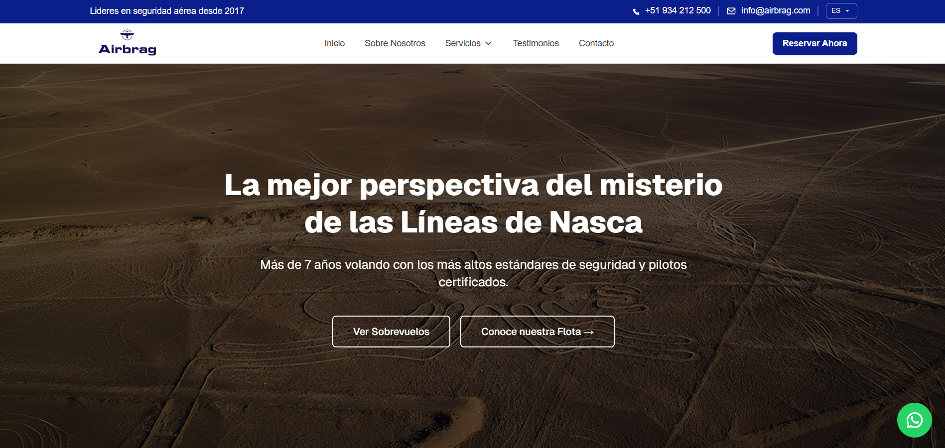 Sitio web de Airbrag